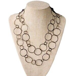 Joan Rivers Chain Link Single Strand Necklace 52"